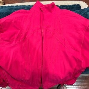 lululemon athletica Vibrant Pink Bomber Jacket